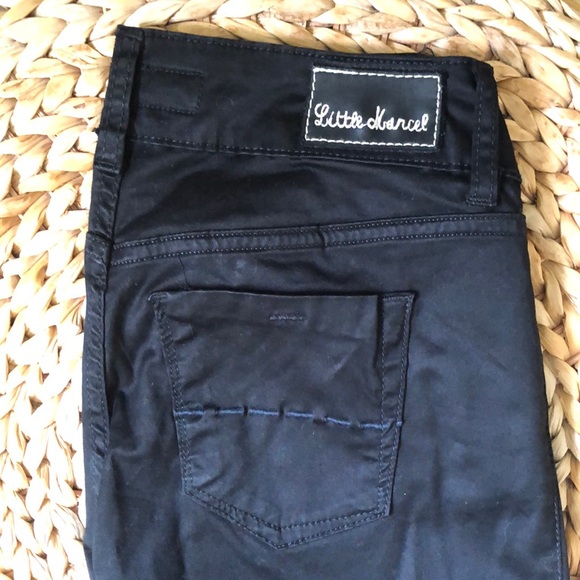 LITTLE MARCEL ANKLE BLACK PANTS. - Picture 2 of 6